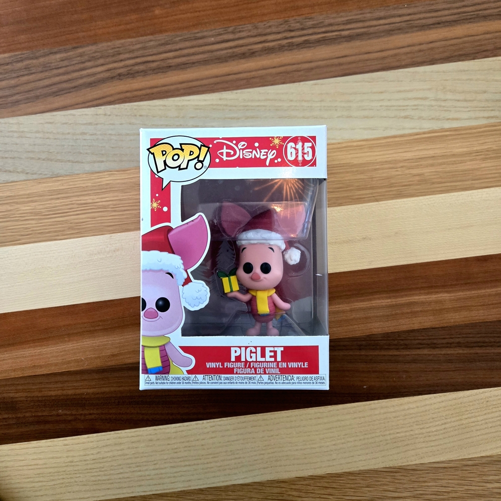 Funko Pop! Disney Christmas Piglet Figure - New